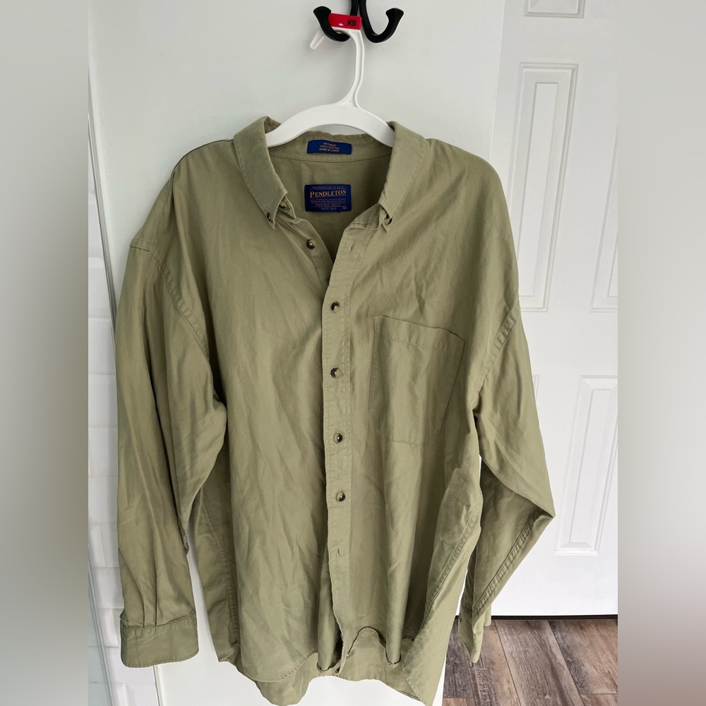 Vintage Men’s Pendleton Long Sleeve Button Up Shirt L